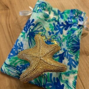 Lilly Pulitzer Gold Starfish Bracelet
